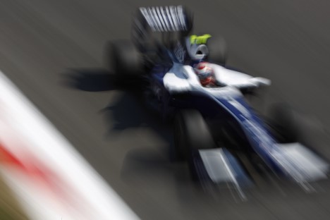 Det går stærkt på Monza - men ikke stærkt nok for Williams og Nakajima der blev elimineret efter den første del af kvalifikationen